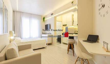 Apartamento com 1 quarto à venda na Rua Riskallah Jorge, 80, Centro, São Paulo, 30 m2 por R$ 229.000