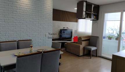 Apartamento com 3 quartos à venda na Avenida Inajar de Souza, 1137, Freguesia do Ó, São Paulo, 58 m2 por R$ 562.000
