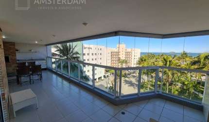 Apartamento Pé na Areia Recuado com 04 suítes a Venda na Riviera, Módulo 04