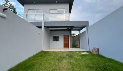 CASA COM EXCELENTE PADRÃO DE ACABAMENTO 2 SUITES NA VISTA LINDA
