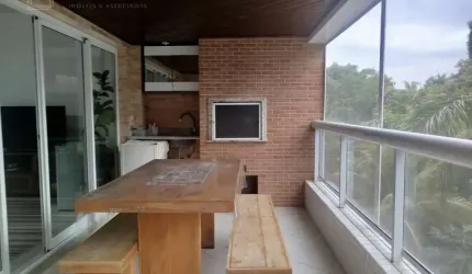 Aluguel Anual de Apartamento de Luxo na Riviera de Bertioga-SP: 3 Quartos, 1 Suíte, 2 Salas, 2 Banheiros, 2 Vagas, 93 m²