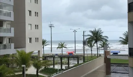 Locação Anual Frente ao Mar em Bertioga, Com 3 dormitórios, 2 vagas de garagem