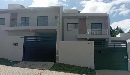 Casa com 3 quartos à venda na Rua Piquiri, 671, Iguaçu, Araucária, 130 m2 por R$ 714.417