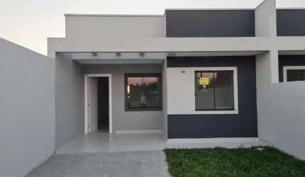 Casa com 3 quartos à venda na Rua Doutor Alceu da Silva Oliveira, 464, Costeira, Araucária, 70 m2 por R$ 455.000