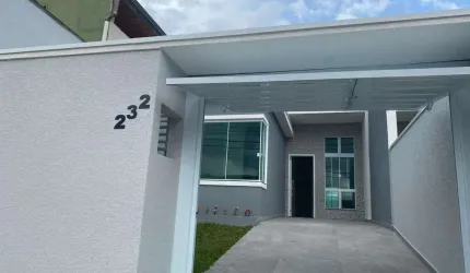 Casa com 3 quartos à venda na Rua Osvaldo de Lima, 232, Estação, Araucária, 92 m2 por R$ 650.000