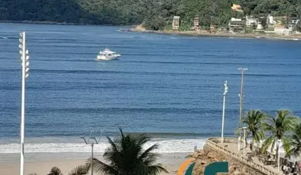 Apartamento com 1 quarto à venda na Rua Amador Bueno da Ribeira, 61, Gonzaguinha, São Vicente, 52 m2 por R$ 250.000