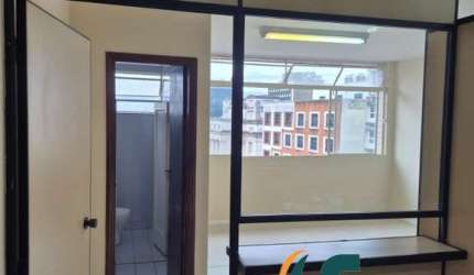 SALA COMERCIAL PARA LOCAÇÃO - ANDAR ALTO - CENTRO DE SANTOS