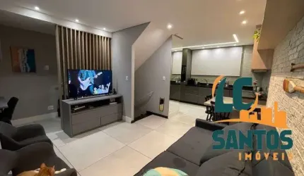 CASA EM VILLAGIO NO MARAPÉ EM SANTOS