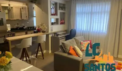 Apartamento com 1 quarto à venda na RUA AMÉRICO BRASILIENSE, 346, Centro, São Vicente, 62 m2 por R$ 295.000