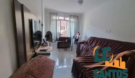 APARTAMENTO DE 2 DORMITÓRIOS SENDO 1 SUÍTE E 1 VAGA DEMARCADA NO CAMPO GRANDE EM SANTOS - 92M²