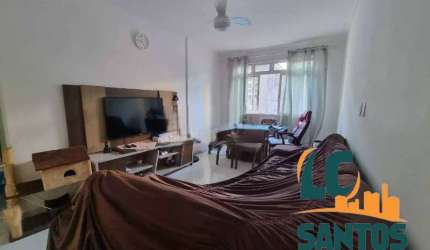 APARTAMENTO DE 2 DORMITÓRIOS SENDO 1 SUÍTE E 1 VAGA DEMARCADA NO CAMPO GRANDE EM SANTOS - 92M²