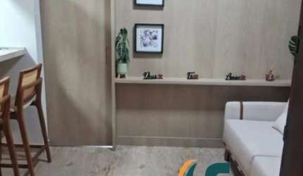 Apartamento com 1 quarto à venda na Rua João Ramalho, 466, Centro, São Vicente, 36 m2 por R$ 220.000
