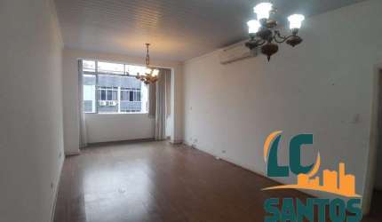 Seu novo lar no Boqueirão! 3 dorms (2 suítes), varanda c/ vista parcial mar, 50m da praia, reformado, prédio c/ elevador. Aceita financiamento.