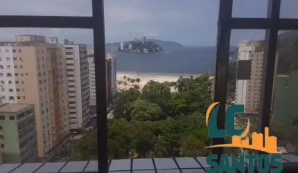 Apartamento com 3 quartos à venda na Praça Vinte e Dois de Janeiro, 424, Centro, São Vicente, 120 m2 por R$ 365.000