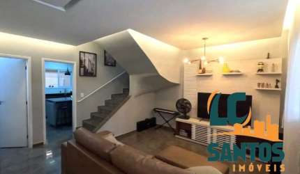 Casa com 3 quartos à venda na Rua José Clemente Pereira, 181, Campo Grande, Santos, 120 m2 por R$ 860.000