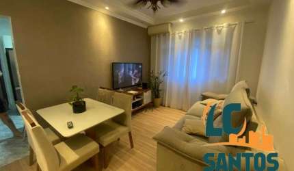 Apartamento com 2 quartos à venda na AV PINHEIRO MACHADO, 746, Marapé, Santos, 67 m2 por R$ 385.000