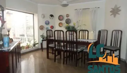 Apartamento com 4 quartos à venda na Rua Bolivar, 252, Boqueirão, Santos, 270 m2 por R$ 1.600.000