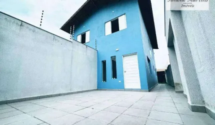 Casa com 2 dormitórios à venda, 97 m² por R$ 364.900,00 - Vera Cruz - Mongaguá/SP