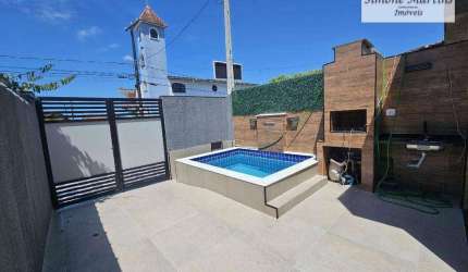 Casa com 2 dormitórios à venda, 63 m² por R$ 430.000,00 - Itaóca - Mongaguá/SP