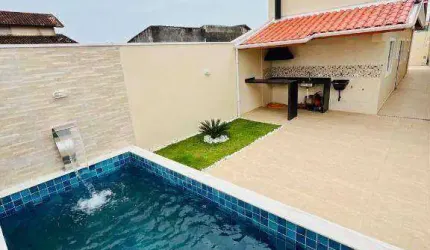 Casa com 2 dormitórios à venda, 70 m² por R$ 349.000,00 - Flórida Mirim - Mongaguá/SP