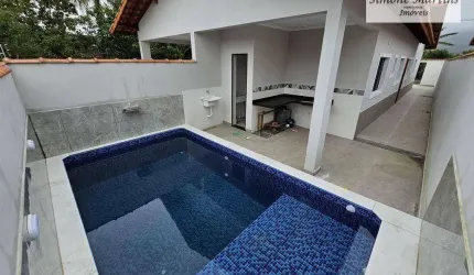 Casa com 3 dormitórios à venda, 72 m² por R$ 419.900,00 - Nova Itanhaém - Itanhaém/SP