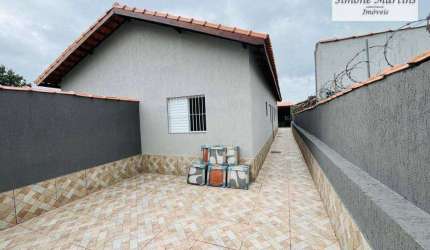 Casa com 2 dormitórios à venda, 62 m² por R$ 284.800,00 - Jussara - Mongaguá/SP