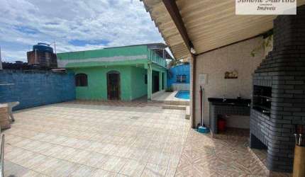 CASA EM LOTE INTEIRO LADO PRAIA NA CIDADE DE MONGAGUA