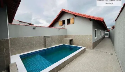 Casa com 2 dormitórios à venda, 104 m² por R$ 529.900,00 - Jardim Praia Grande - Mongaguá/SP