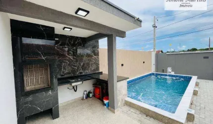 Casa com 2 dormitórios à venda, 65 m² por R$ 420.000,00 - Jardim Grandesp - Itanhaém/SP