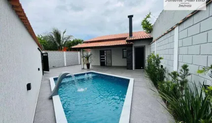 Casa com 3 dormitórios à venda, 100 m² por R$ 690.000,00 - Balneário Walquene - Itanhaém/SP