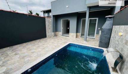 Casa com 2 dormitórios à venda, 60 m² por R$ 419.800,00 - Balneário Agenor de Campos - Mongaguá/SP
