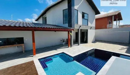 Casa com 3 dormitórios à venda, 117 m² por R$ 820.000 - Jardim Suarão - Itanhaém/SP