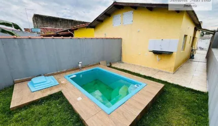Casa com 2 dormitórios à venda por R$ 295.000,00 - Jardim Bopiranga - Itanhaém/SP