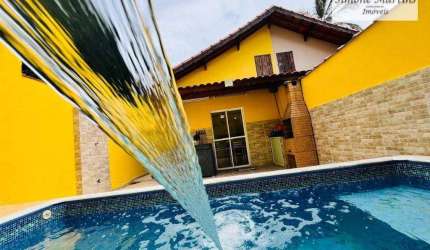 Casa com 2 dormitórios à venda, 65 m² por R$ 400.000,00 - Santa Eugênia - Mongaguá/SP