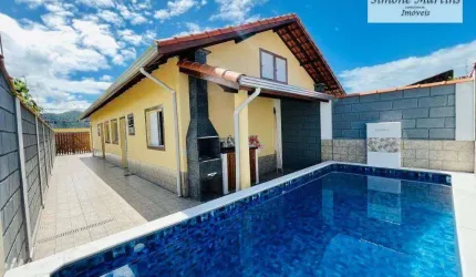 Casa com 2 dormitórios à venda, 65 m² por R$ 320.000,00 - Nova Itanhaém - Interior - Itanhaém/SP