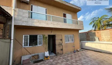 Sobrado com 2 quartos à venda, 80 m² por R$ 299.000 - Balneário Regina Maria - Mongaguá/SP