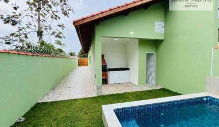 Casa com 2 dormitórios à venda, 64 m² por R$ 339.000 - Jardim das Palmeiras - Itanhaém/SP