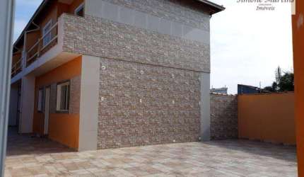 Village com 2 dormitórios à venda, 75 m² por R$ 234.900,00 - Balneário Itaguaí - Mongaguá/SP