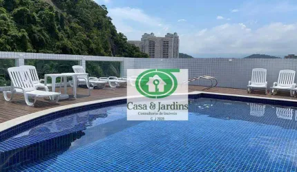 Apartamento com 2 dormitórios à venda, 51 m² por R$ 460.000,00 - Marapé - Santos/SP