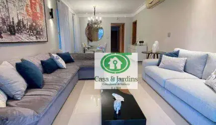 Apartamento com 3 dormitórios à venda, 130 m² por R$ 2.100.000,00 - Boqueirão - Santos/SP