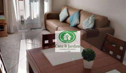 Apartamento com 2 dormitórios à venda, 70 m² por R$ 330.000,00 - Canto do Forte - Praia Grande/SP