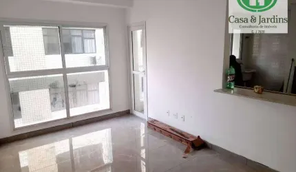 Apartamento com 2 dormitórios à venda, 82 m² - Aparecida - Santos/SP
