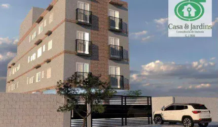 Apartamentos (NOVO) -Tipo Studio de 2 Dormitórios em Santos.