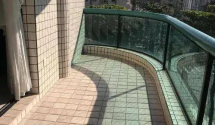 Apartamento com 3 dormitórios à venda, 158 m² - Embaré - Santos/SP
