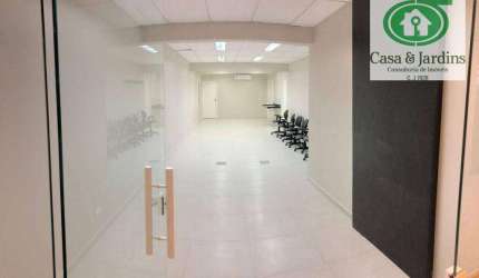 Sala, 190 m² - venda por R$ 1.330.000,00 ou aluguel por R$ 8.500,00/mês - Estuário - Santos/SP