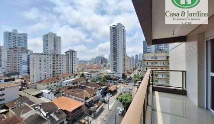 Apartamento com 2 dormitórios à venda, 128 m² por R$ 1.650.000,00 - Embaré - Santos/SP