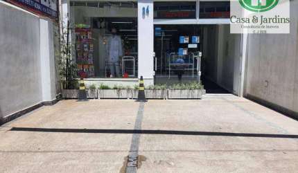 Aluga ou Vende Loja, 217 m² - Canal 2  em frete a Beneficência - Santos/SP