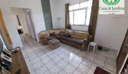 Apartamento com 3 dormitórios à venda, 71 m²  - Campo Grande - Santos/SP