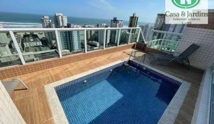 Cobertura à venda, 235 m² por R$ 3.500.000,00 - Vila Guilhermina - Praia Grande/SP