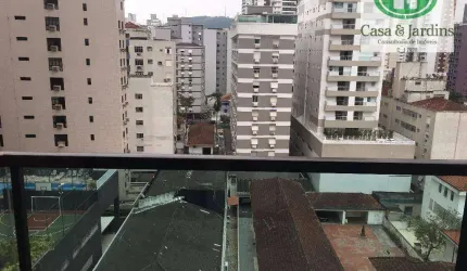 Apartamento 3 dormitórios (107 m² área útil),  3º Qto Opcional - 2 garagem, Pompeia  - Santos/SP
